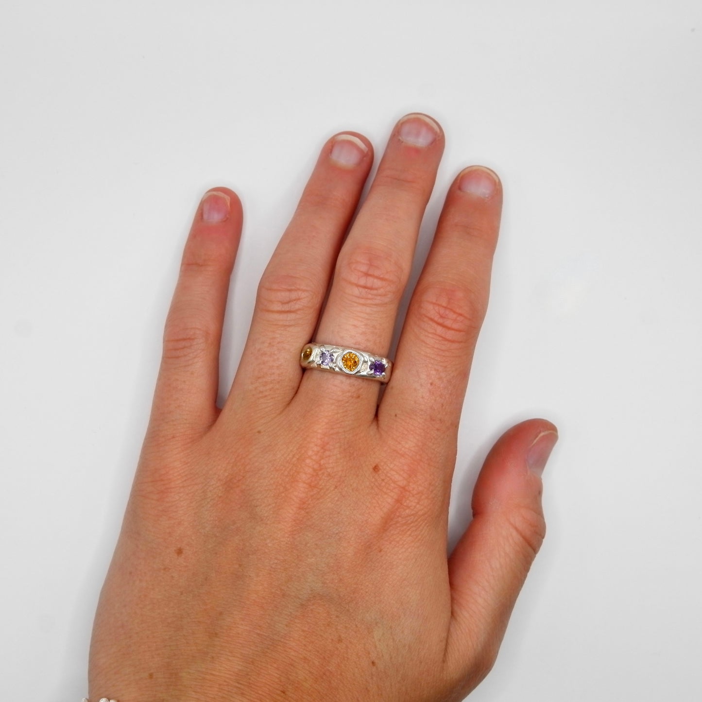 Lava ring 1 white