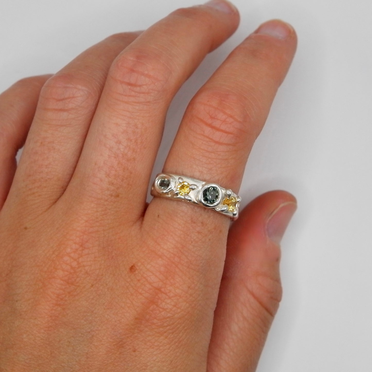Lava ring 1 white