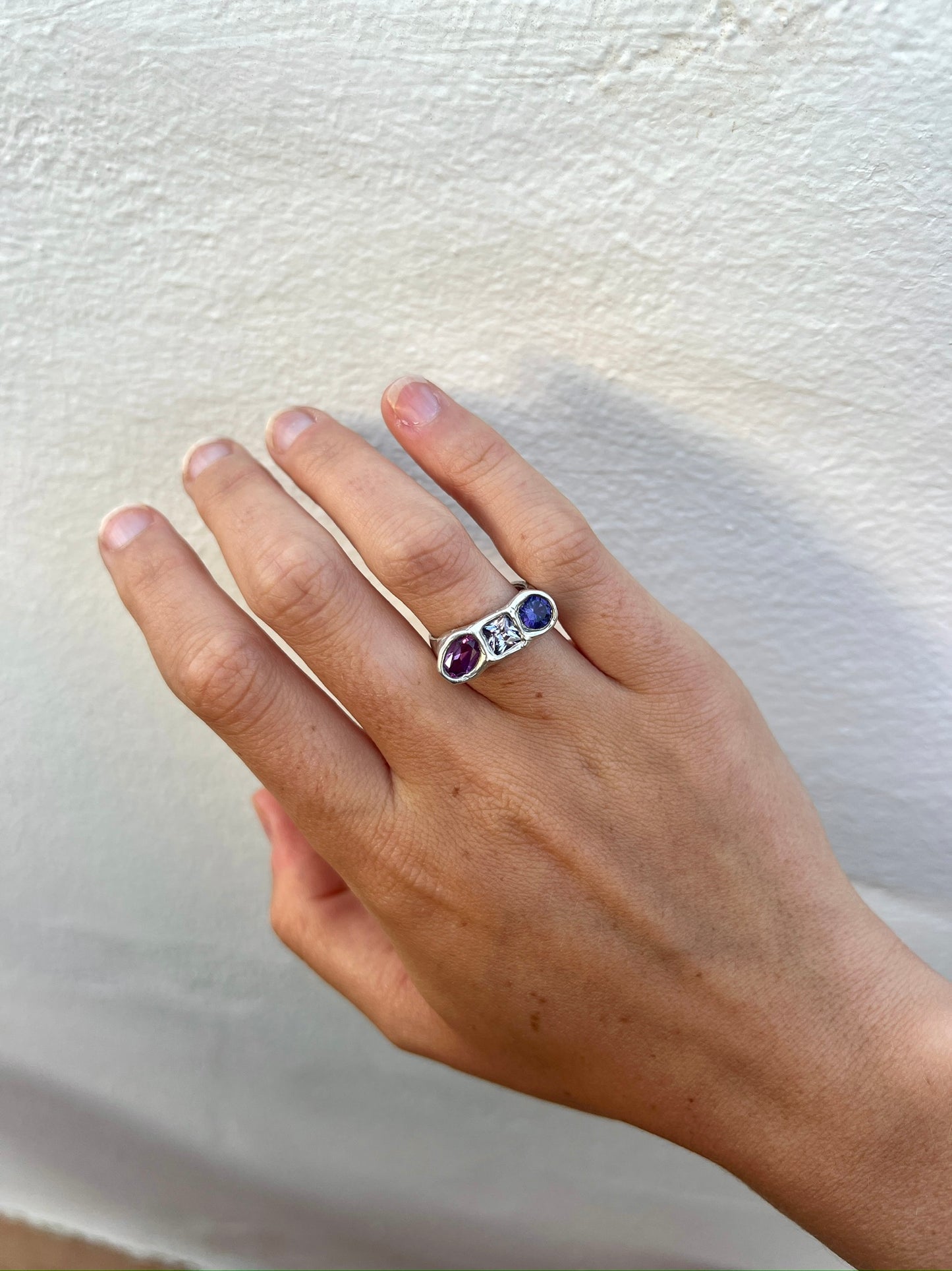 Lava ring 1 white