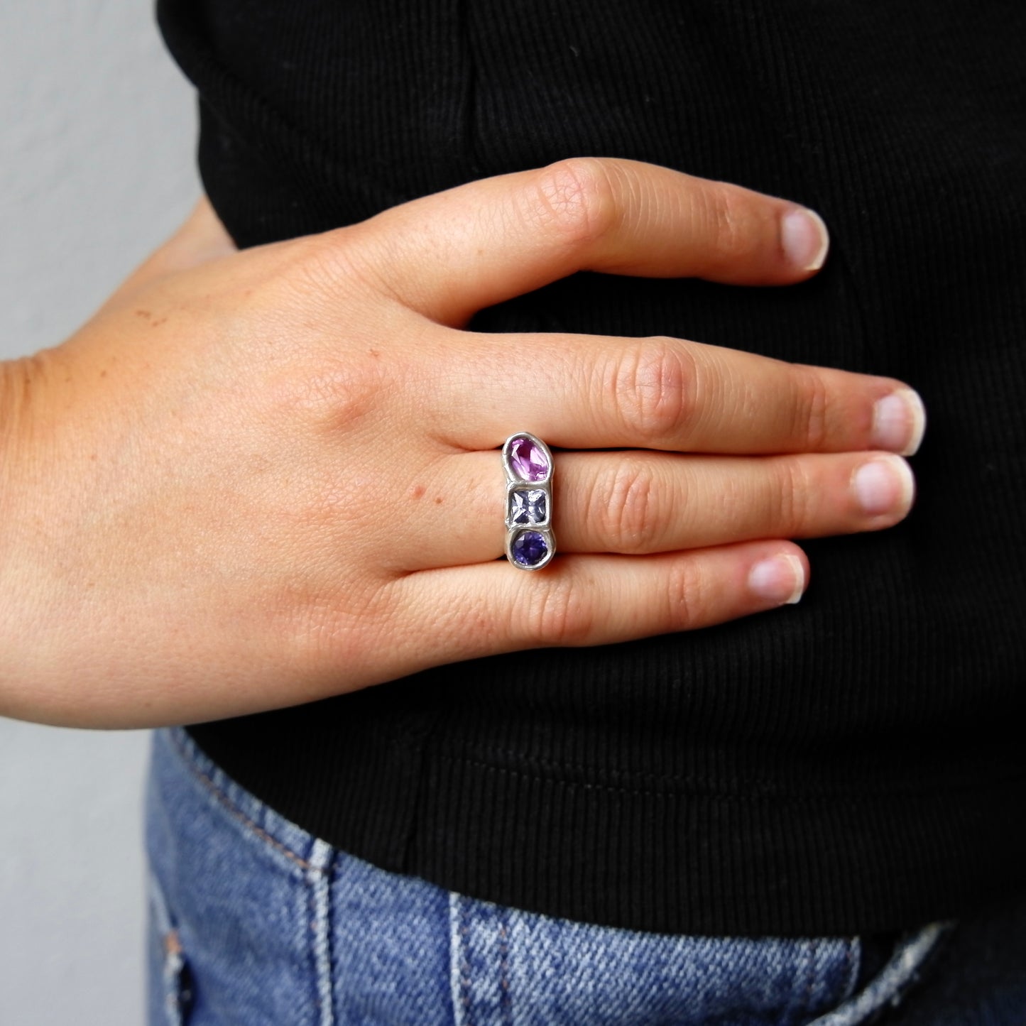 Lava ring 1 white