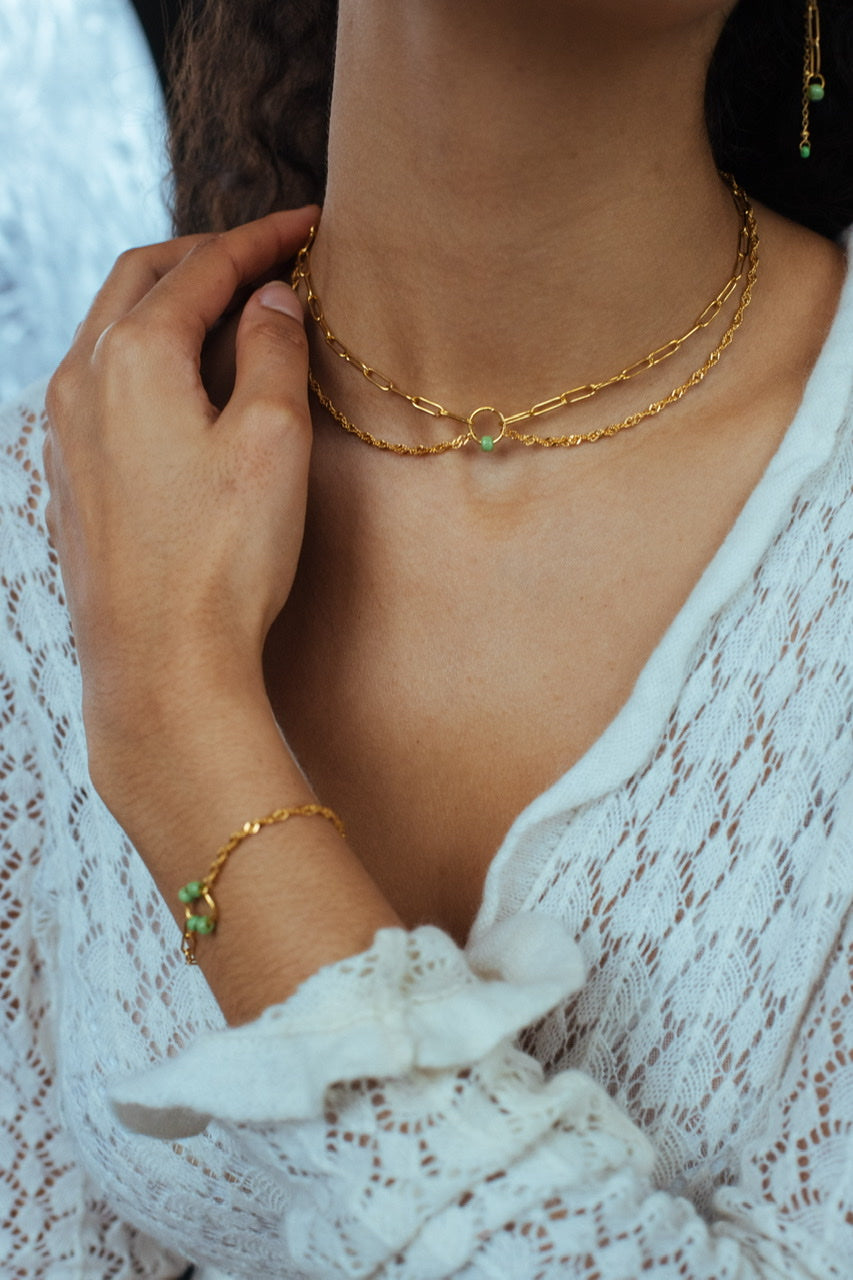 Collier Eugenia Boucle d'Or Jewelry