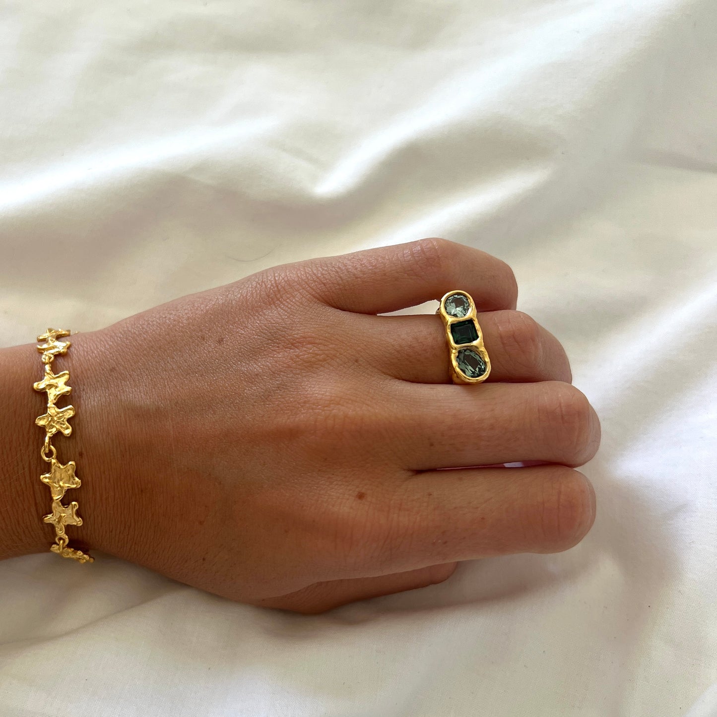 Bague Kaïa Bleu