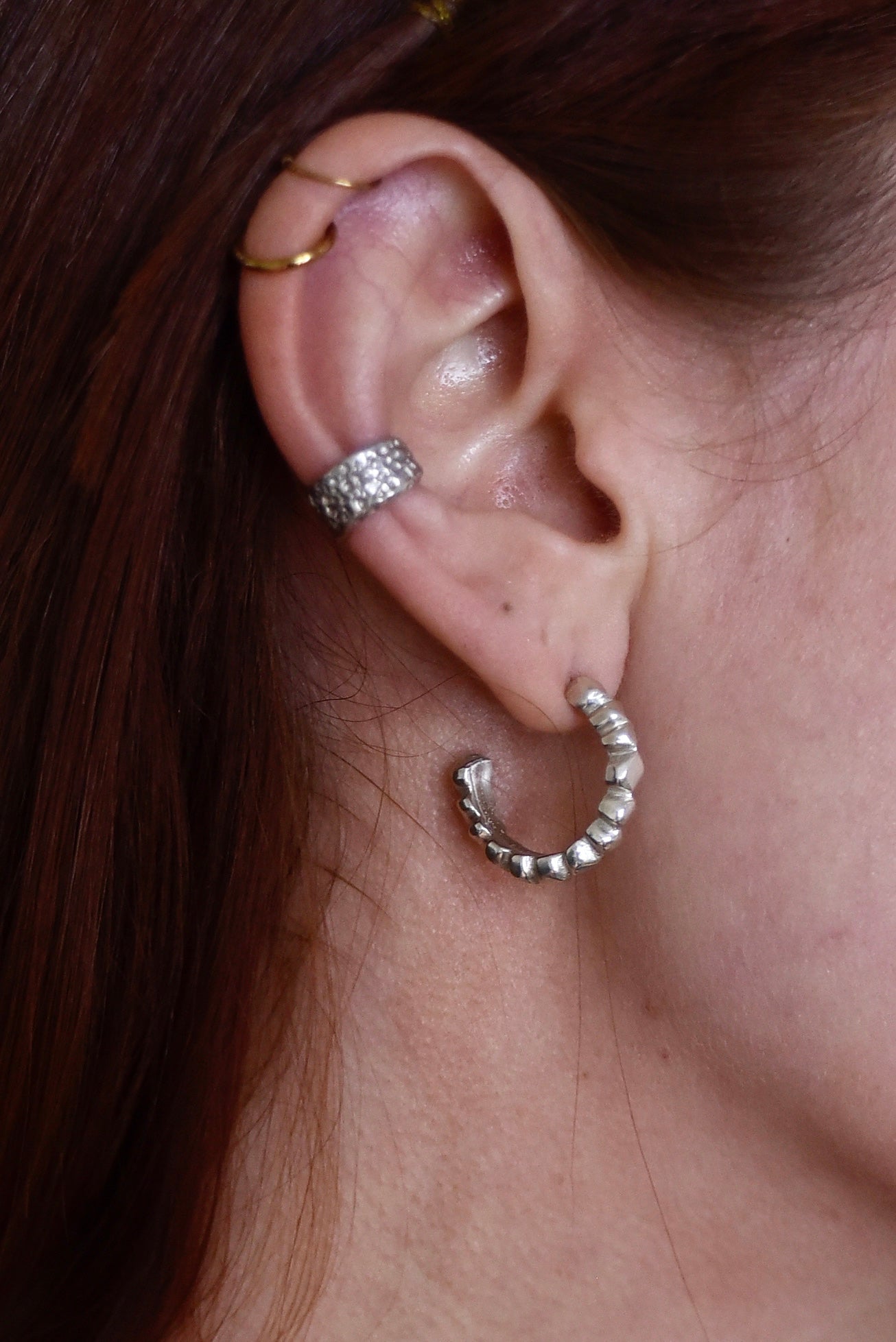 Boucles d’oreilles Rock Hoops Boucle d'Or Jewelry