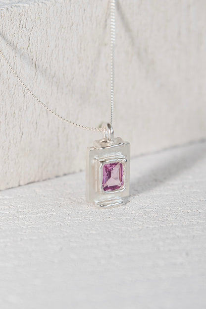 Pendentif Art Deco Rose
