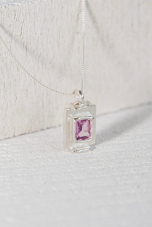 Pendentif Art Deco Rose