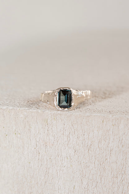 Bague Lava 1 Vert Tourmaline